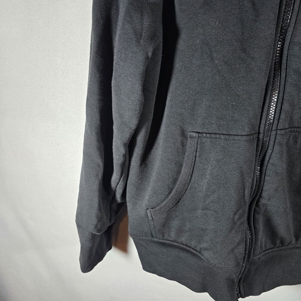 Mens George Coat, Size Large, Black, Soft Cotton, Jacket, Winter, (G35) - Picture 5 of 14